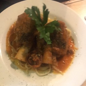 Osobuco con Linguini