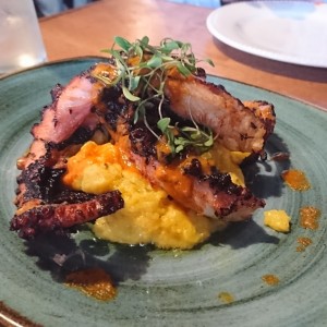 Pulpo a la parrilla