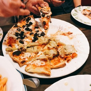 Pizza cuatro estaciones