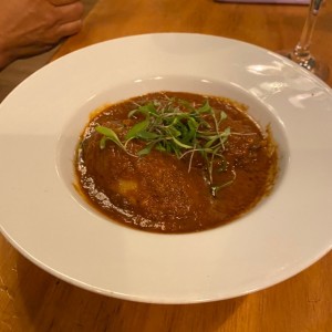 Calamar relleno de Morcilla 6/10