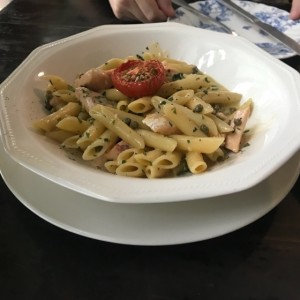 Penne de Salmon al vodka
