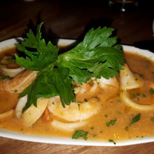 Calamares y Langostino
