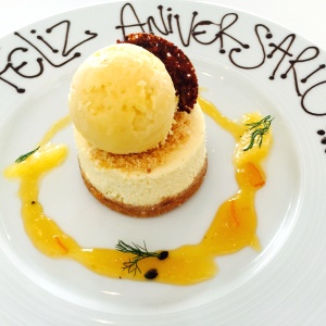 Postre de maracuya