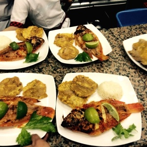 Mojarra al horno