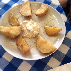 Papas con pellejo