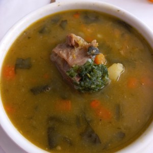 Sopa  de platano