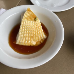 cuajada con melado