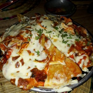 nachos con todo