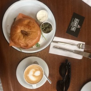 Bagel de Salmón