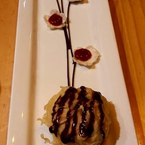 helado frito