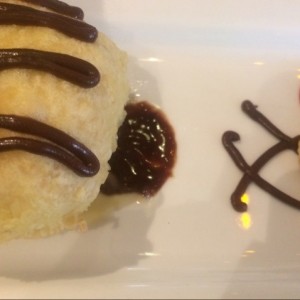 Helado frito