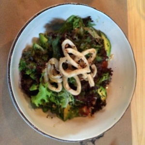 Ensalada de calamares