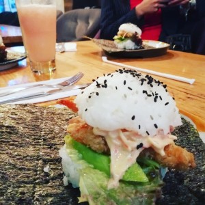 Sushi burger