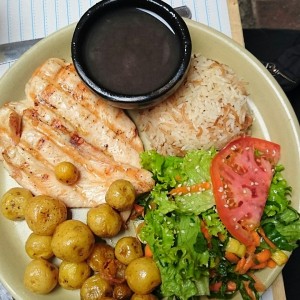 Pechuga de pollo a la plancha 