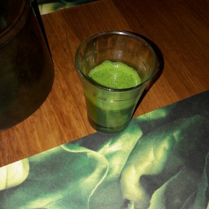shot de clorofila