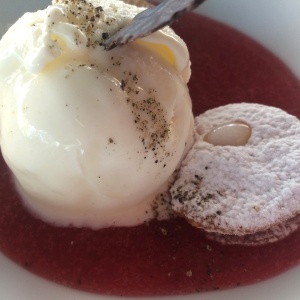 Sopa de fresas