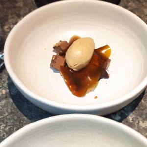 postre de chocolate