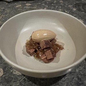 Postre chocolate