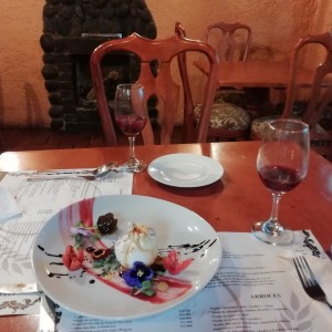 Burrata con brevas
