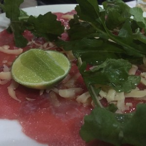 Carpaccio de Res