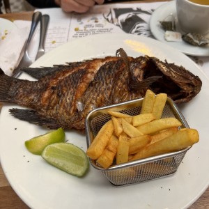 Pescado mojarra 