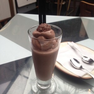 malteada de ferrero