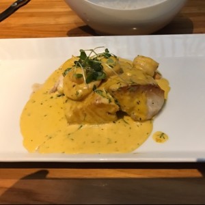 filete de cherna aji amarillo