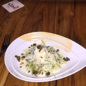 ceviche de pulpo al pesto