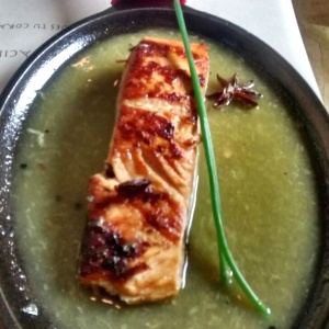 Salmon a la naranja