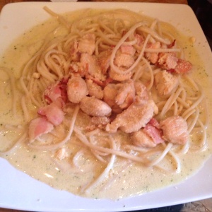 Espaguetis a la carbonara