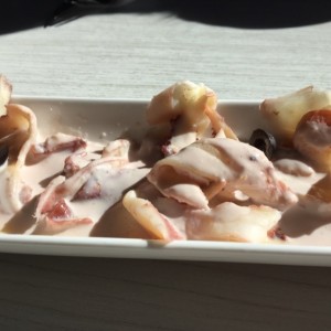 Pulpo al olivo