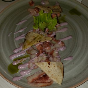 Pulpo al olivo