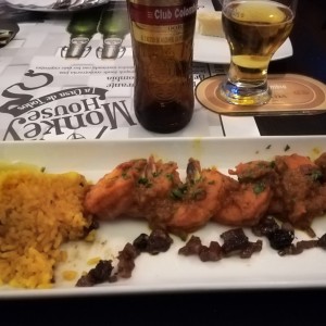 Langostinos en salsa de Mango