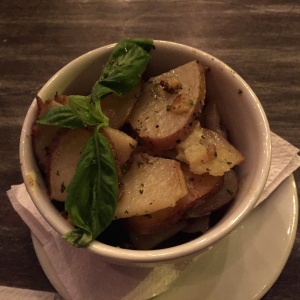 Papas cebolla y tocineta