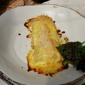 canelonni de salmon curado