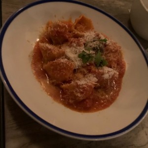 Tortellini asado de tira