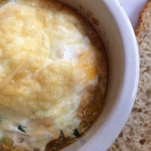 Huevos en cocotte
