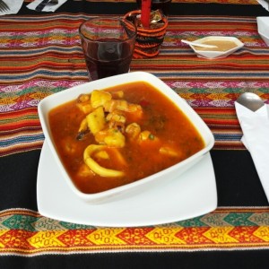 parihuela de mariscos 