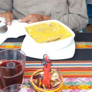 chupe de mariscos 