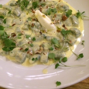 Gnocchi de Espinaca