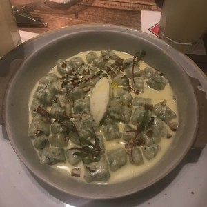gnocci de espinacas