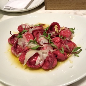 Cappeletti de remolacha