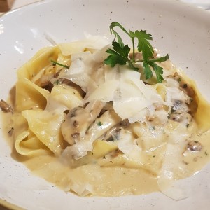 pappardelle al funghi
