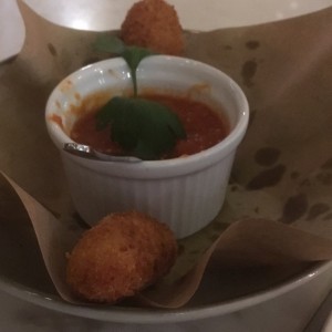 Croquetas de risotto