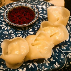 gyozas de camaron