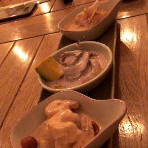 Trilogia de ceviches 