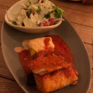 Salmón anticuchero