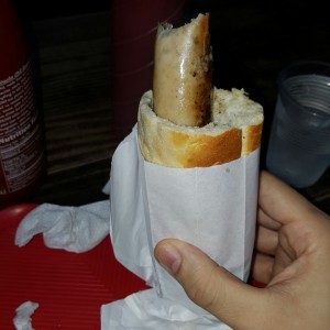salchicha de cerdo
