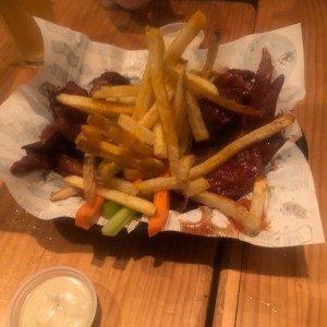 alitas bbq y picante