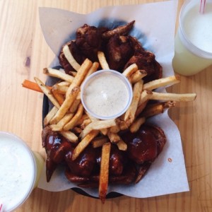 alitas bbq y tradionales 
